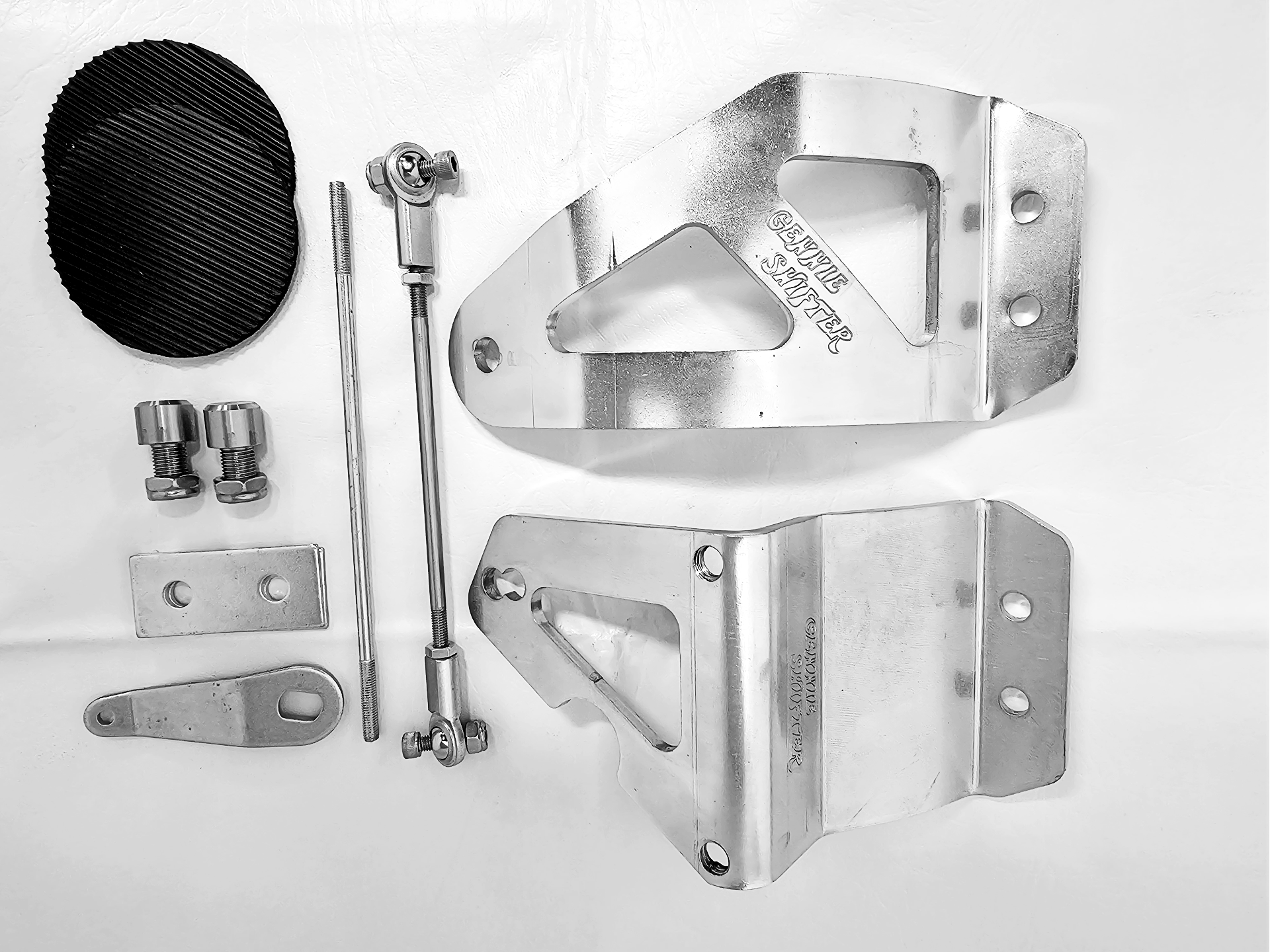 GM 4L60, 4L60E, 700R4, TH400 CLAMSHELL Shifter Mounting Kit ONLY
