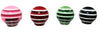 Acrylic Knobs Short Horizontal Stripes