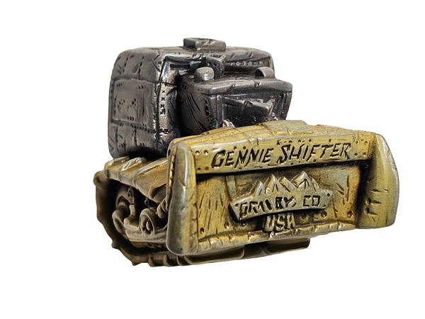 NEW NOW IN STOCK Gennie Shifter's "DON'T TREAD ON ME" Dozer Shift Knob inspired by Marvin Heemeyer