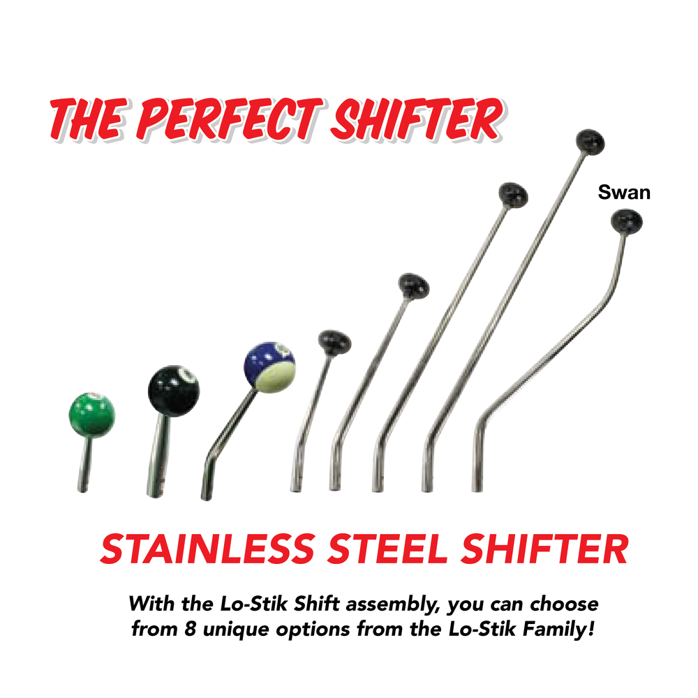 Perfect Shift Stick - ALL SIZES - RAW (MACHINED/NOT POLISHED) STAINLESS STICK