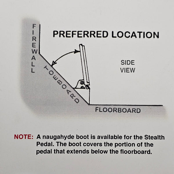Stealth Throttle Pedal