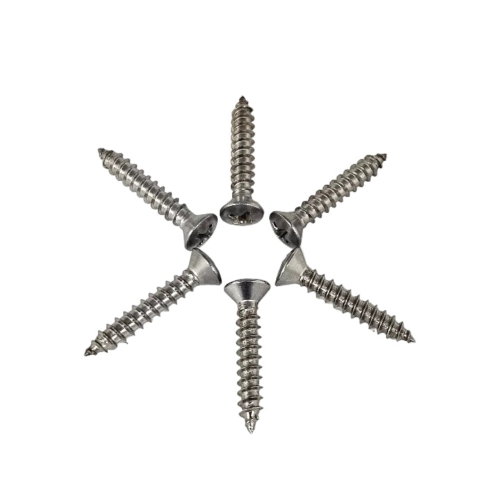 Oval Sheet Metal Screws - 6 PACK