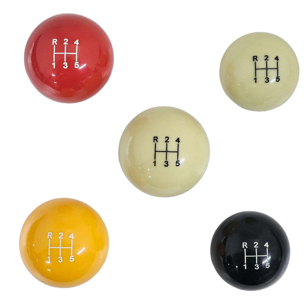 Engraved 5 Speed Shift Knob Reverse Up Left (RUL)