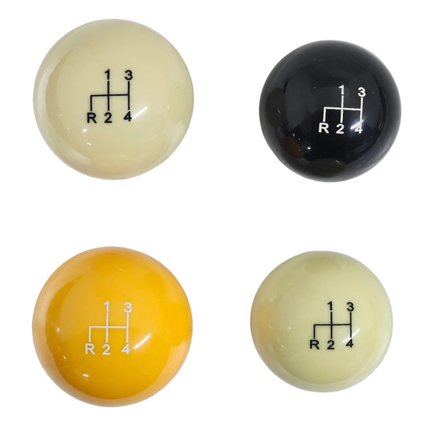 Engraved 4 Speed Shift Knob Reverse Down Left (RDL)