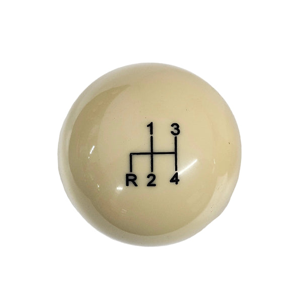 Engraved 4 Speed Shift Knob Reverse Down Left (RDL)