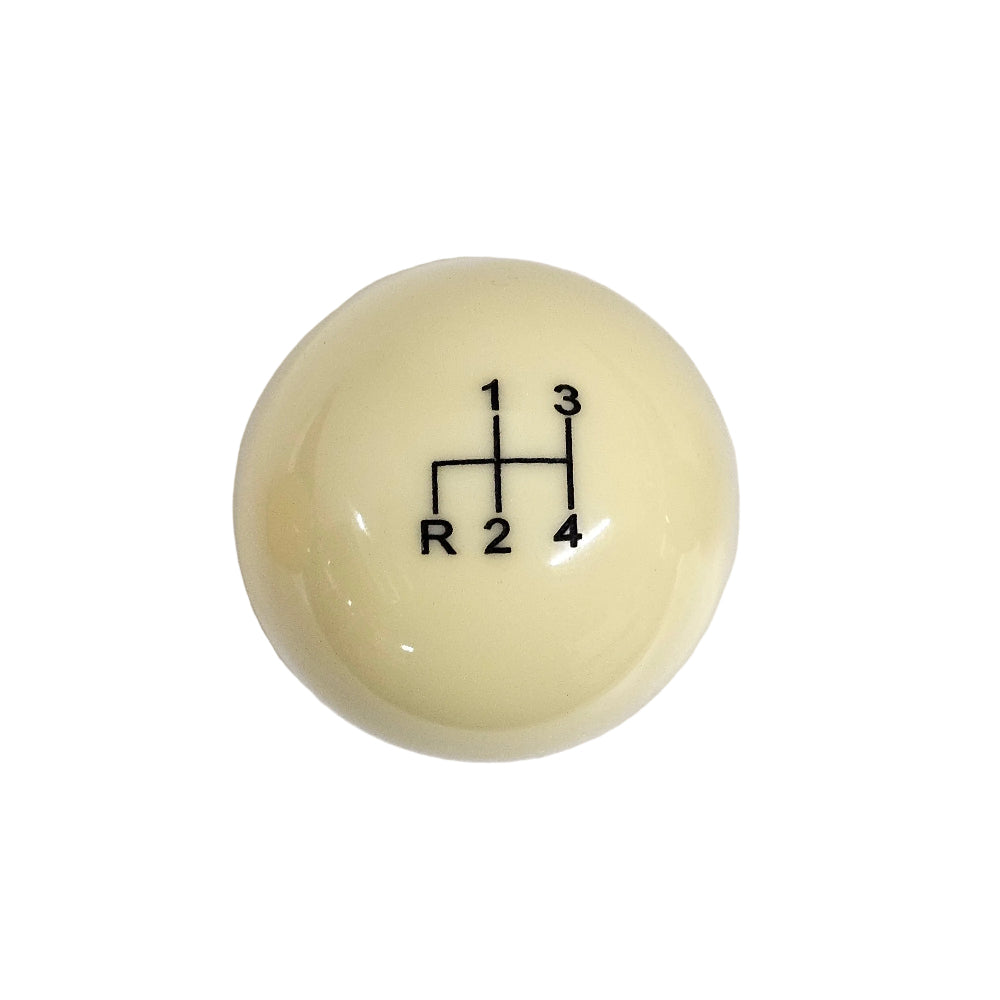 Engraved 4 Speed Shift Knob Reverse Down Left (RDL)