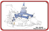 FORD AOD Shifter Mounting Kit