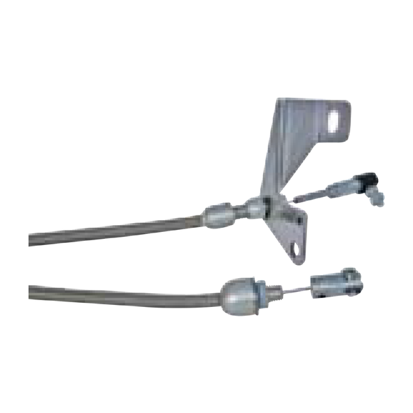 SS Braided Ultra Throttle Cable - 36in. P/N 3003