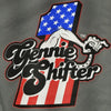 Made in the USA Gennie Shifter Short Sleeve Logo Tee Shirt