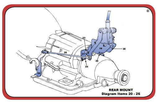 GM POWERGLIDE Shifter