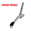 Spoon Pedal In Gleaming Stainless Steel