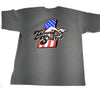 Made in the USA Gennie Shifter Short Sleeve Logo Tee Shirt